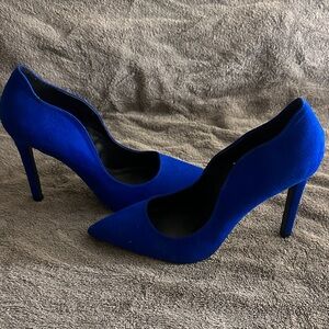 Elegant Blue Women's Heels